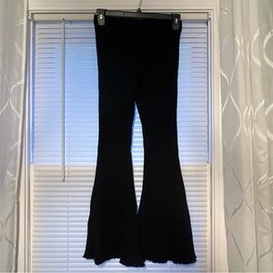 Aerie Black Flare Pants